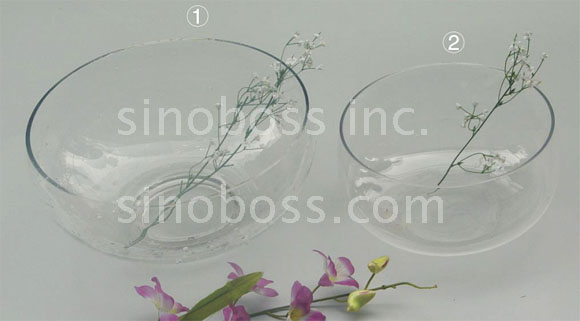 Tigelas de vidro para peixes 32*15-P / 23.5*13-P